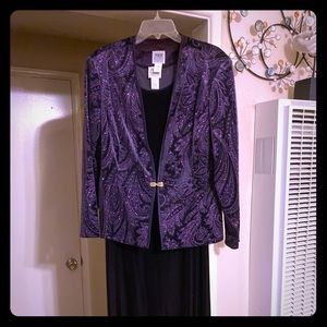 Women’s velvet dress (2 piece)